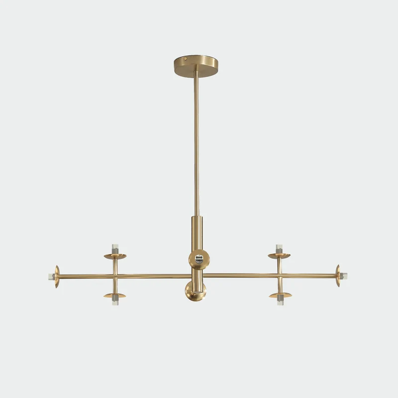 Lámpara de techo colgante ACB Doris oro viejo C3820580OVSP