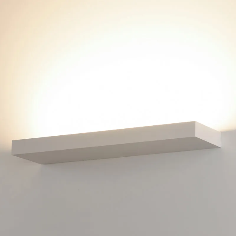 Lámpara de pared aplique ACB Brick blanco texturado A3972272B