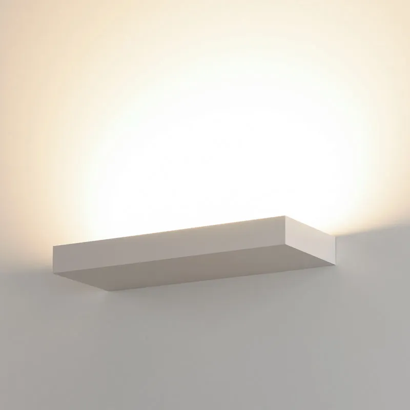 Lámpara de pared aplique ACB Brick blanco texturado A3972172B