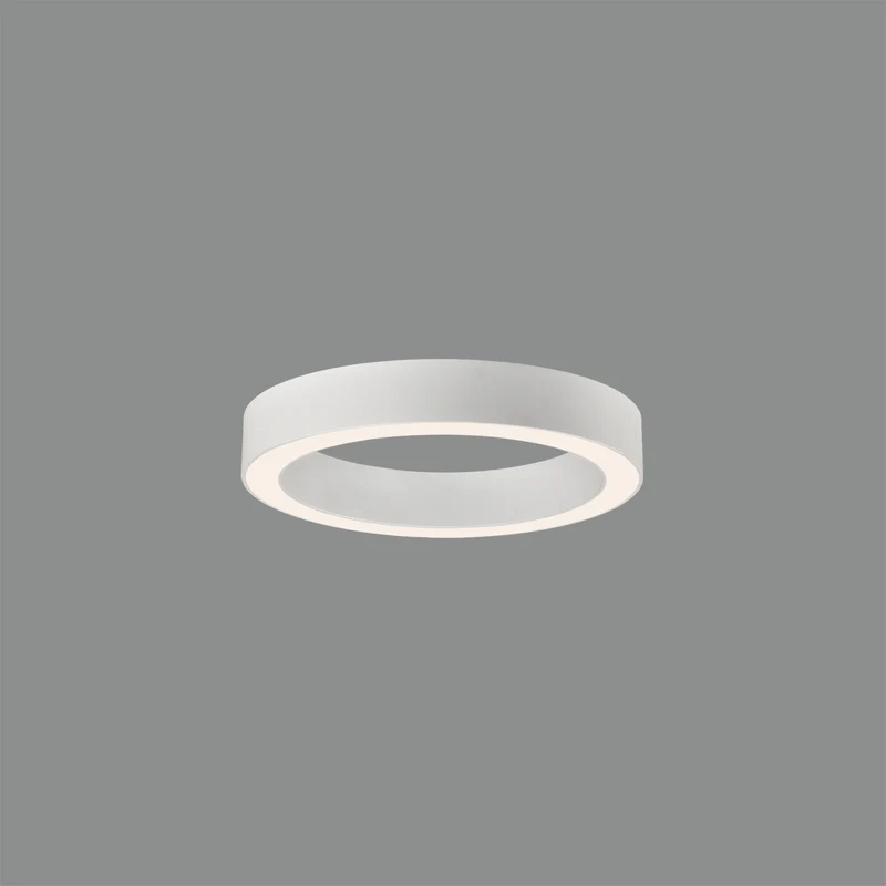 Plafón de techo ACB Aliso blanco texturado Ø47cm P3742074B