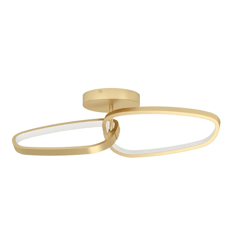 Plafón de techo EGLO Lodosa LED oro 25W 3000K