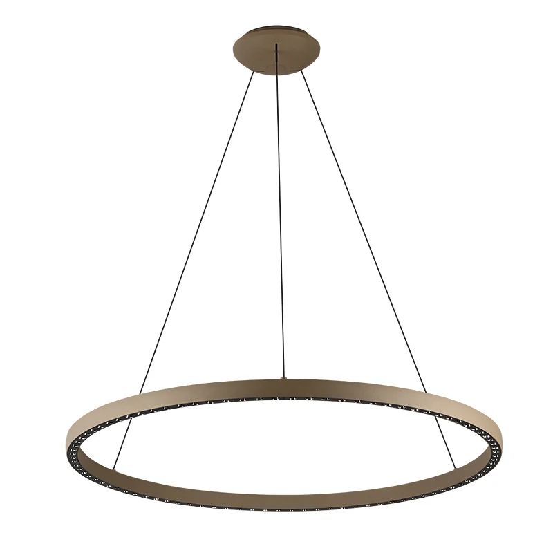Mantra Riumar Lámpara de techo colgante LED 20W arena Ø92cm 8677