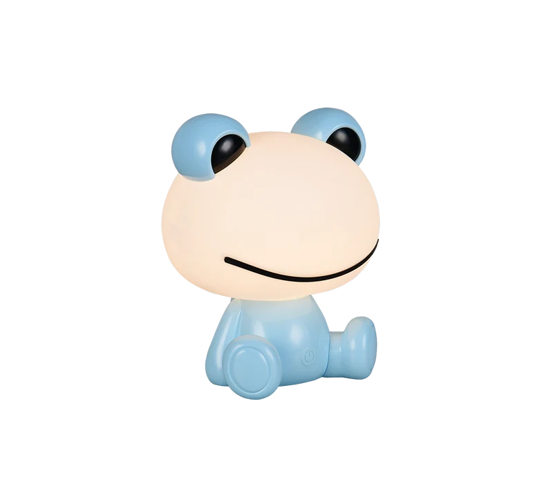 Lámpara de sobremesa infantil Trio Hopper LED azul 3000K táctil USB R57971112