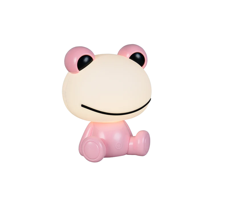 Lámpara de sobremesa infantil Trio Hopper LED infantil rosa 3000K táctil USB R57971193
