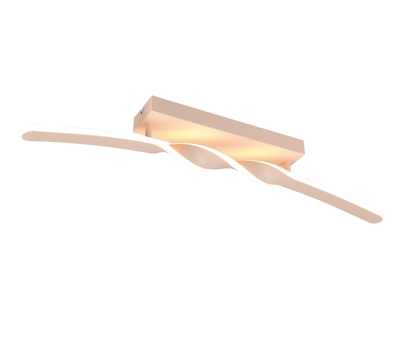 Plafón de techo Trio Ginko LED sand 3000K 79cm R65791166