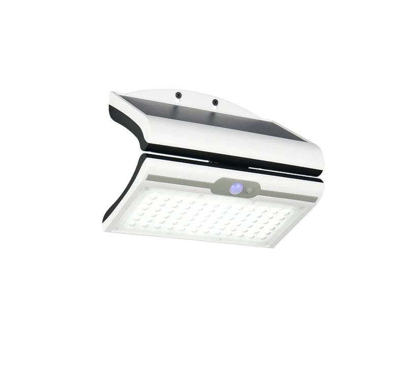 Aplique de exterior Trio Macapa LED solar portátil blanco 4000K con sensor IP44 R23066101