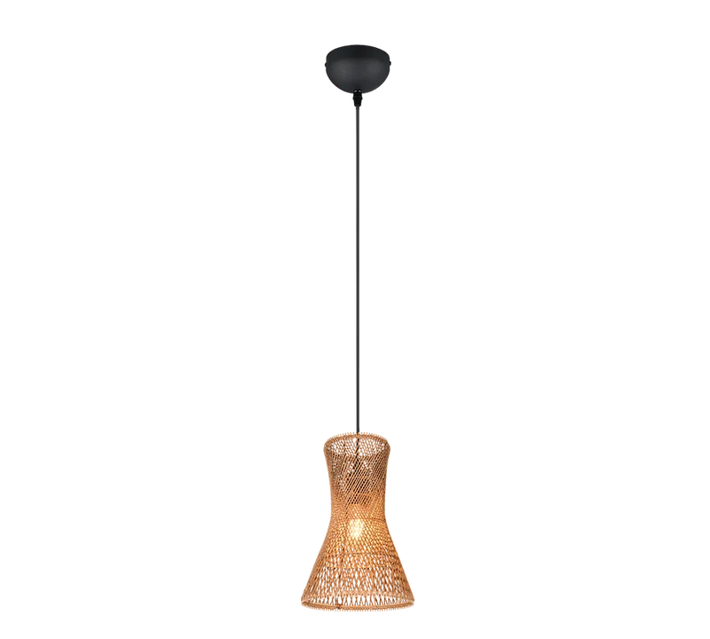 Lámpara de techo colgante Trio Bijou negro mate 150cm R31831026