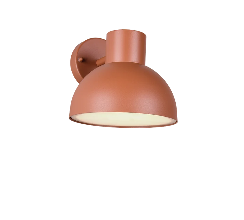 Aplique de exterior Trio Elbe apricot IP44 262360140