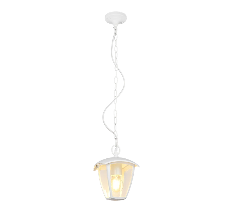Lámpara colgante de exterior Trio Venta blanco mate IP44 82cm 363260131