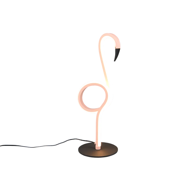 Lámpara de sobremesa infantil Trio Ingo LED pink 3000K 35cm R54581193