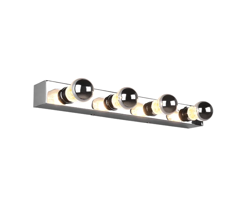 Aplique de baño Trio Theatro 4 luces cromo IP44 283600406