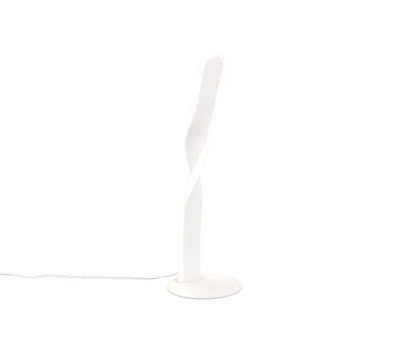 Lámpara de sobremesa Trio Ginko LED blanco mate 4000K 40,5cm R55791131