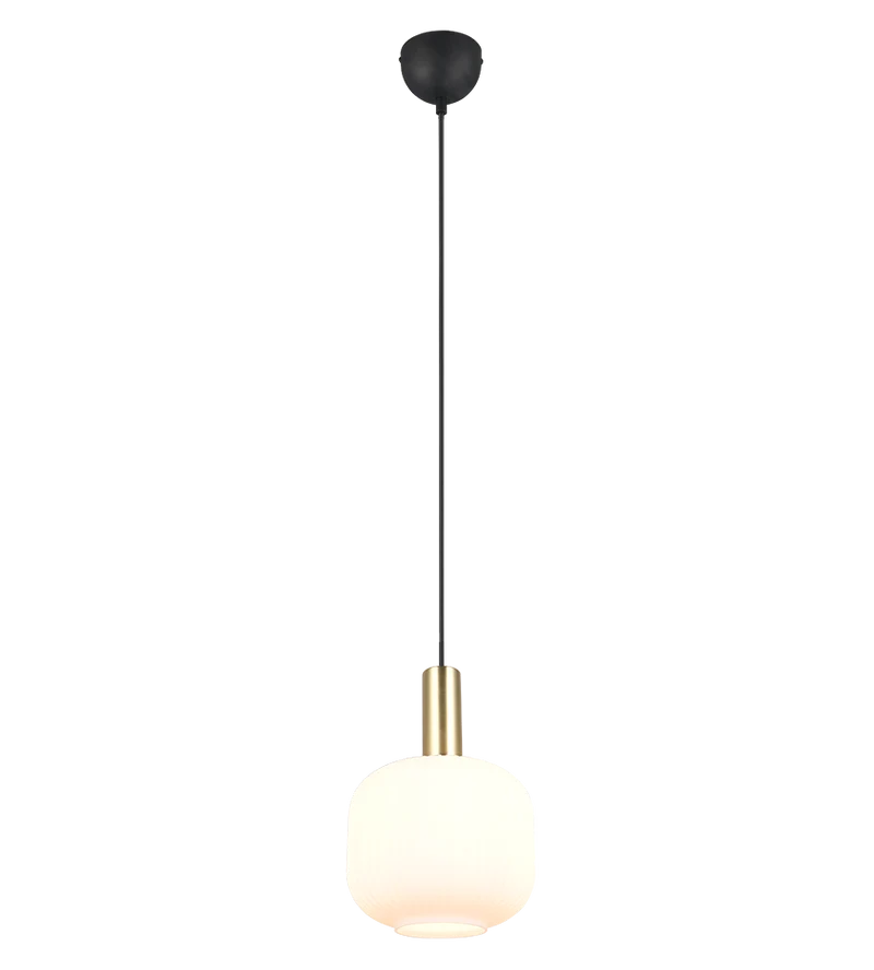 Lámpara de techo colgante Trio Diva bronce mate 150cm 319800108