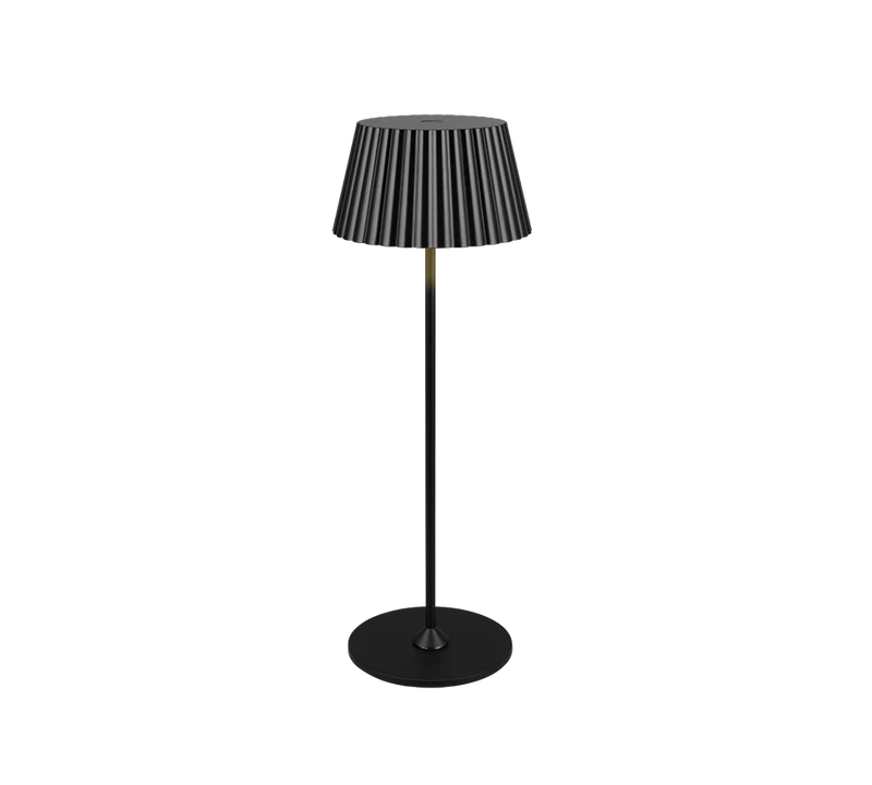 Lámpara de sobremesa de exterior Trio Suarez LED portátil negro mate 3000K IP44 R57706132
