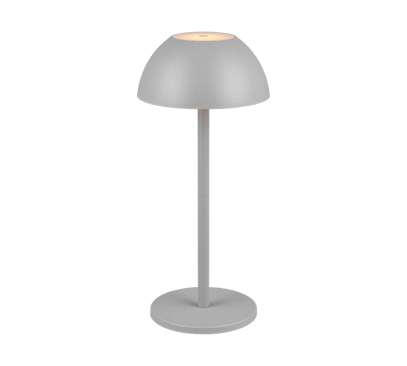 Lámpara de sobremesa Trio Ricardo LED gris touch R54106177