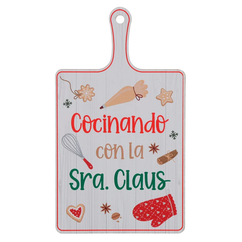 Art.12226 Tabla Navidad 20x11.5cm 1pz