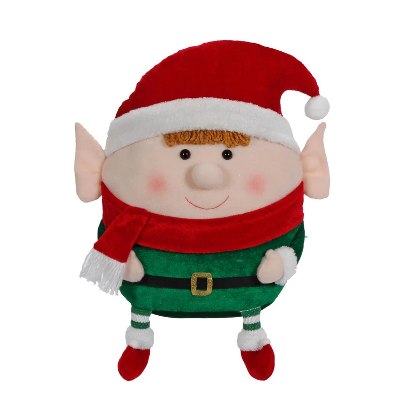 Art.12120 Peluche Personaje Navidad 45.5x30cm (aprox) 1pz
