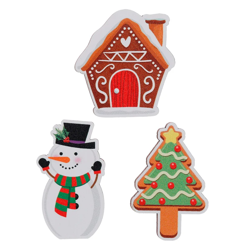 Art.12182 Figurita Navidad 5cm (Aprox) 3pz