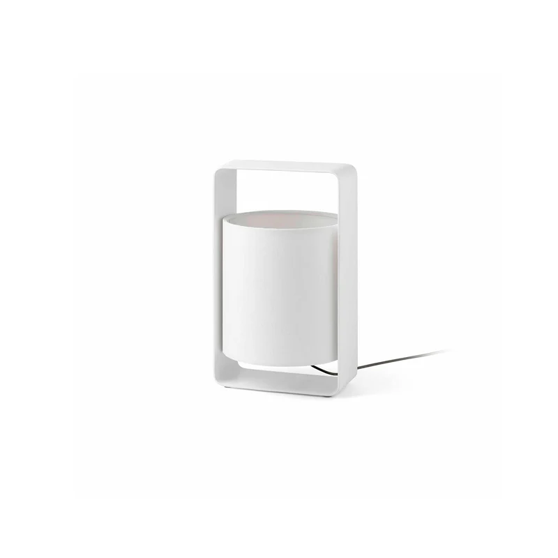 Lámpara de mesa Faro Lula E27 LED blanco 28380
