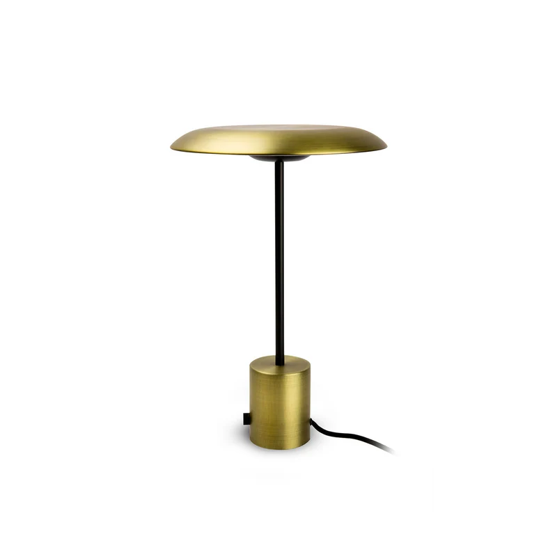 Lámpara de mesa Faro Hoshi LED oro satinado 2700K 28387