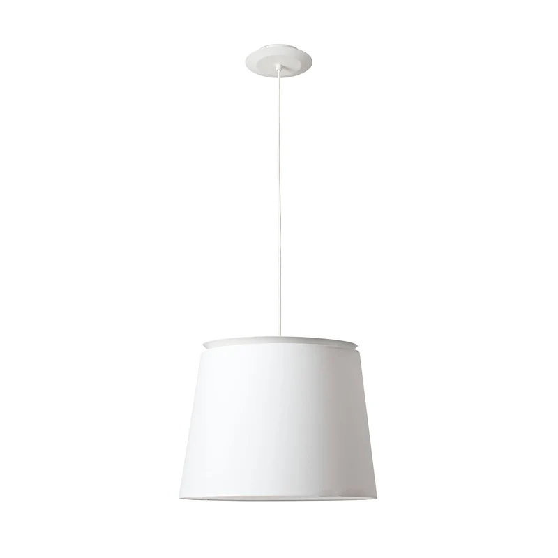 Lámpara de techo colgante Faro Savoy E27 LED blanco y blanco 20308-89