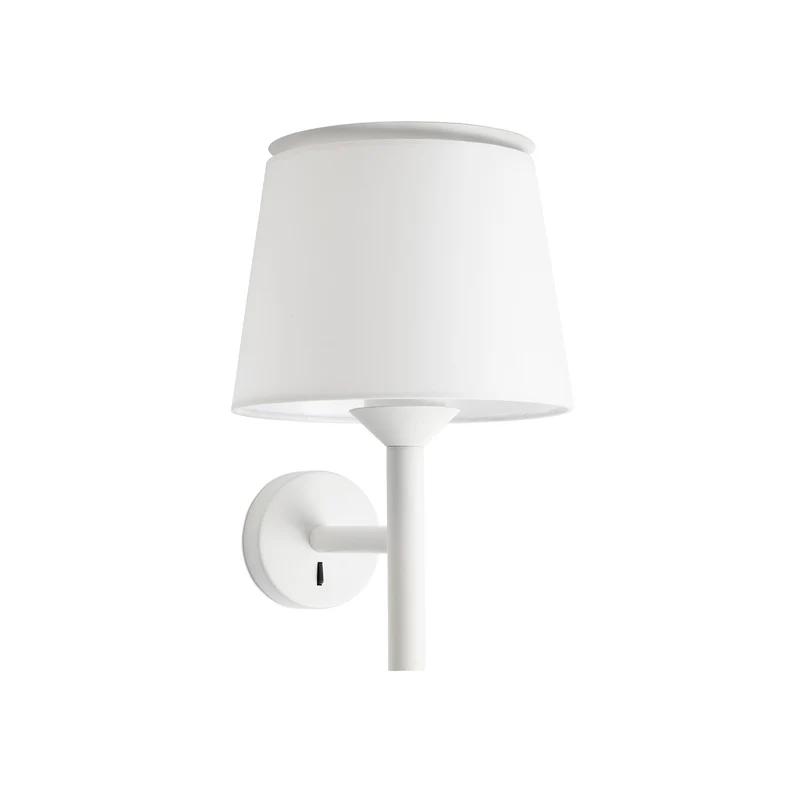 Lámpara de pared aplique Faro Savoy E27 LED blanco y blanco 20300-92