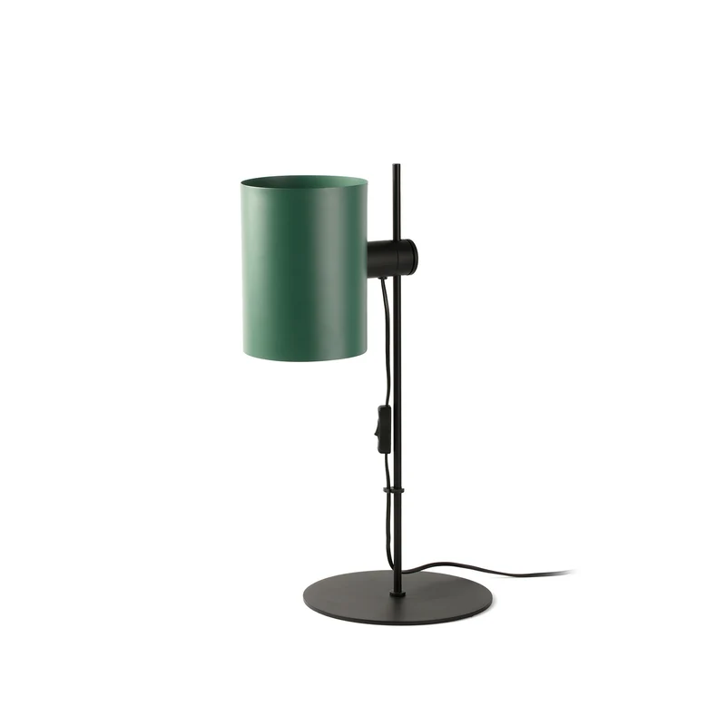 Lámpara de mesa Faro Guadalupe E27 LED negro y verde 20033-81