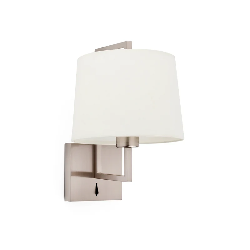 Lámpara de pared aplique Faro Frame E27 LED beige 20170-02