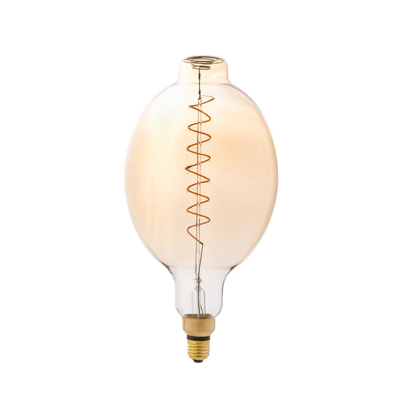 Bombilla LED Faro E27 filamento ámbar 8W 2000K 17449