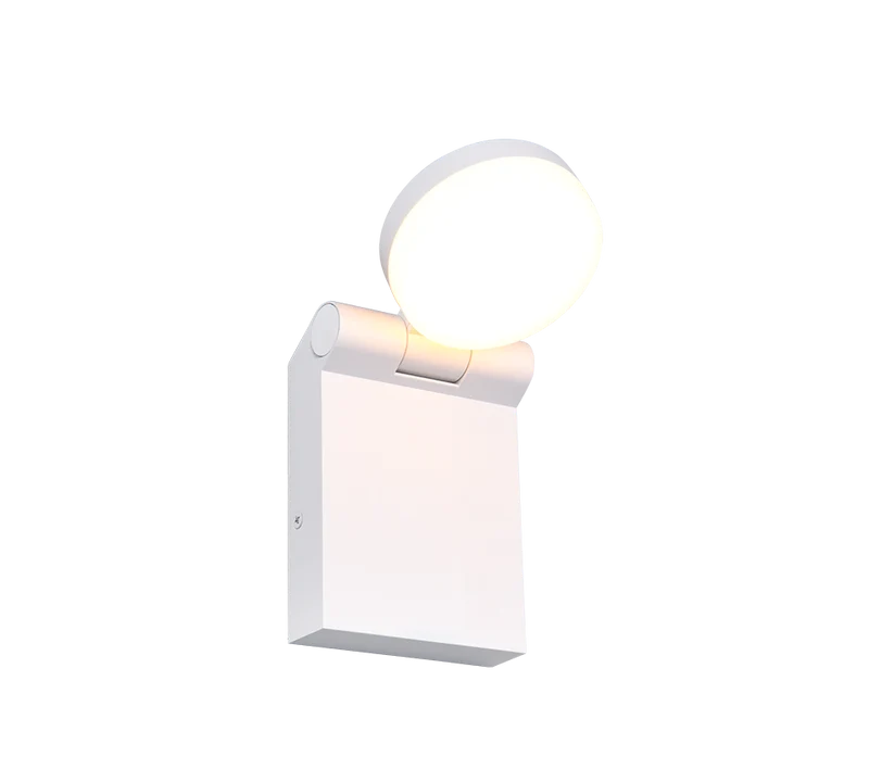 Aplique de exterior Trio Adour LED blanco mate IP44 245560131 para jardín