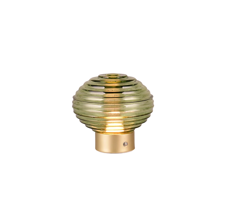 Lámpara de sobremesa Trio Earl táctil tactil verde R57771115