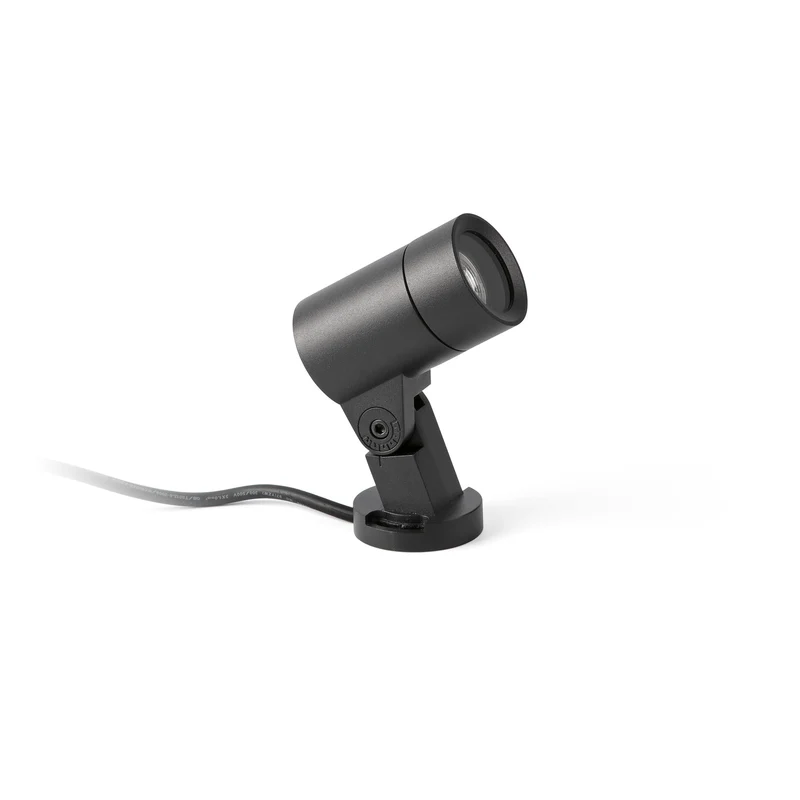 Estaca/Pincho de exterior Faro Sau 13cm GU10 LED negro IP65 71774