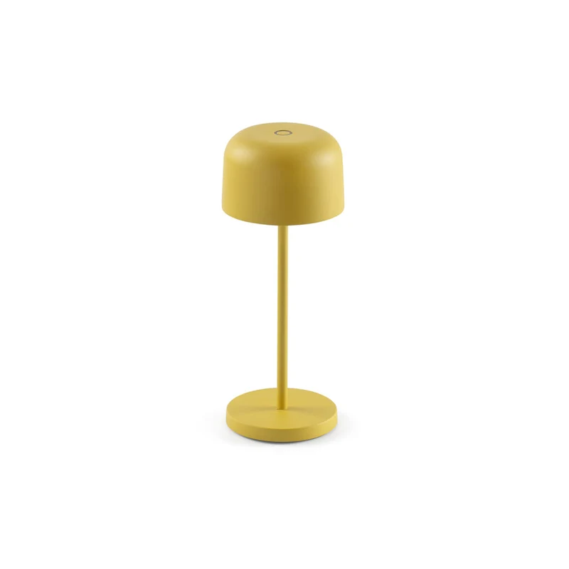 Lámpara de mesa de exterior portátil Faro Mavis 20cm LED negro mate 2700K IP54 180° 71923