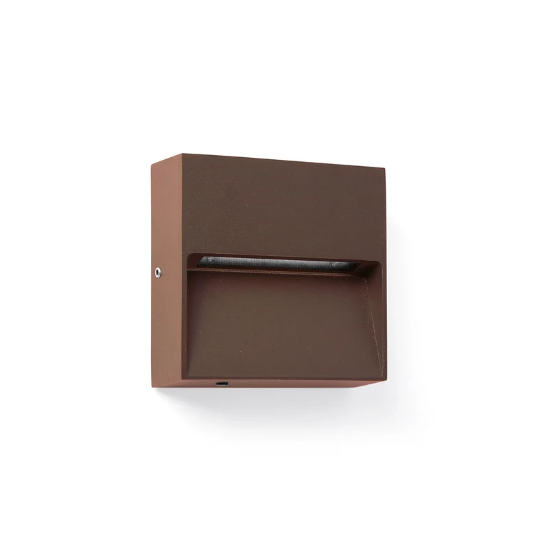 Aplique de exterior Faro Dune LED blanco brillo 2200-4000K IP65 120° CCT cuadrado 3W 71965