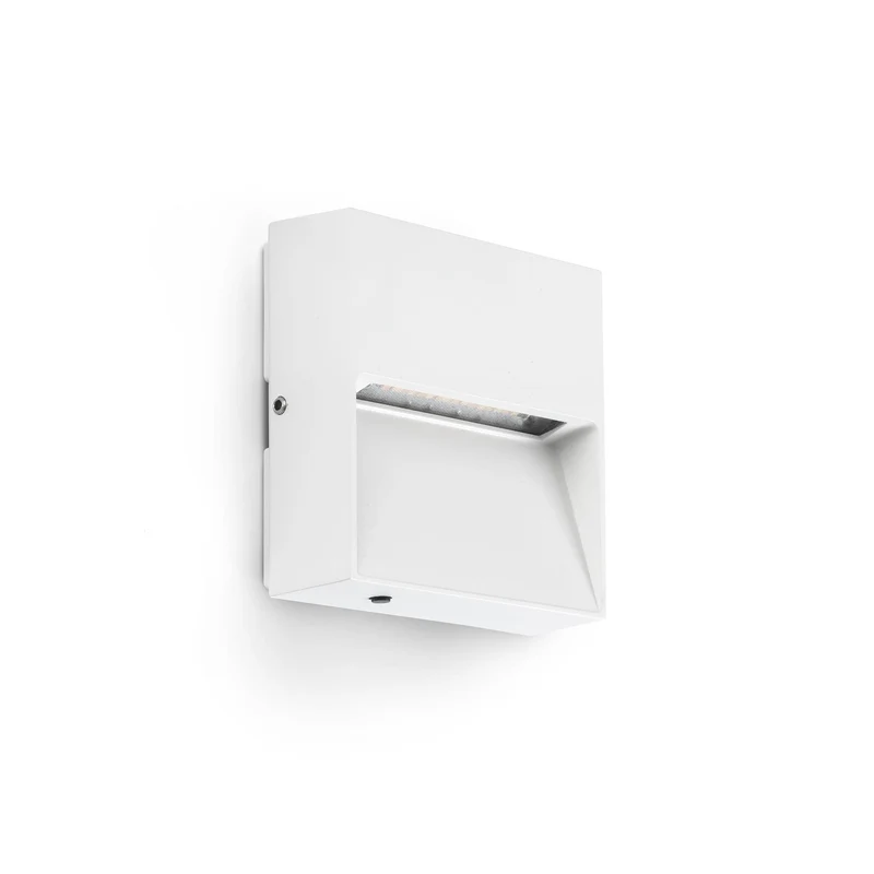 Aplique de exterior Faro Dune LED blanco brillo 2200-4000K IP65 120° CCT cuadrado 3W 71964