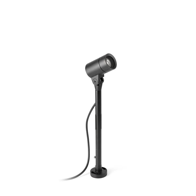 Estaca/Pincho de exterior Faro Sau 62cm GU10 LED negro IP65 71775