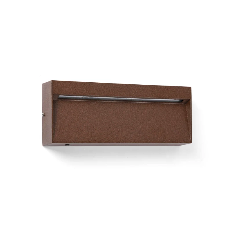 Aplique de exterior Faro Dune LED blanco brillo 2200-4000K IP65 120° CCT rectangular 6W 71968