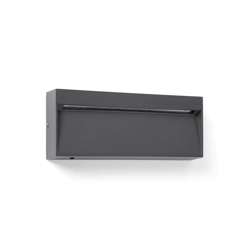 Aplique de exterior Faro Dune LED blanco brillo 2200-4000K IP65 120° CCT rectangular 6W 71966