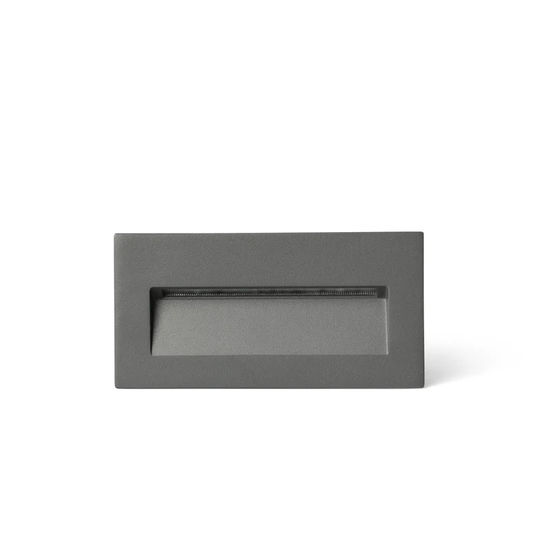 Empotrable de pared exterior Faro Mani LED negro 2200-4000K IP65 CCT 70289
