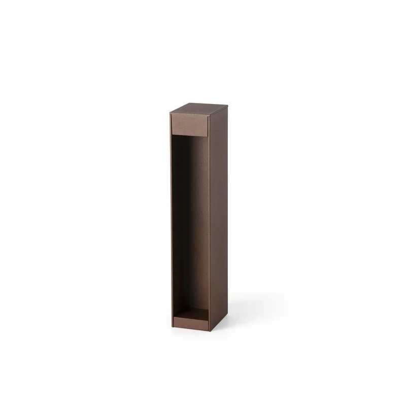 Baliza de exterior Faro Cerler 35cm LED marrón oxido 2200-4000K IP65 CCT 71941