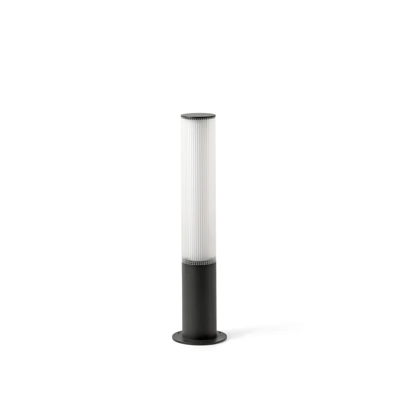 Baliza de exterior Faro Tura 65cm LED gris oscuro 3000K IP65 280° translúcido 75545