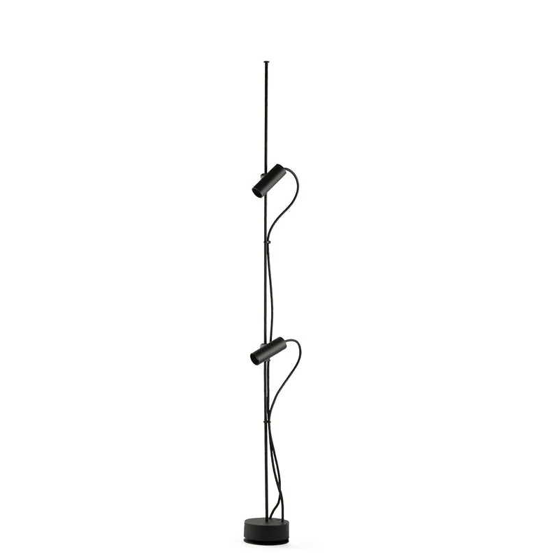 Baliza de exterior Faro Clap LED negro 3000K IP65 38° 24V 6W 127cm 75705-233