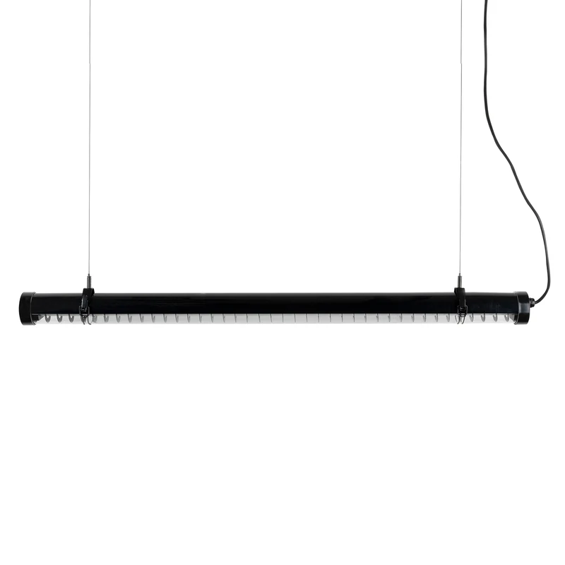 Lámpara colgante de exterior Faro Scuba LED negro 2700K IP65 80° 36W 120cm 75758-01