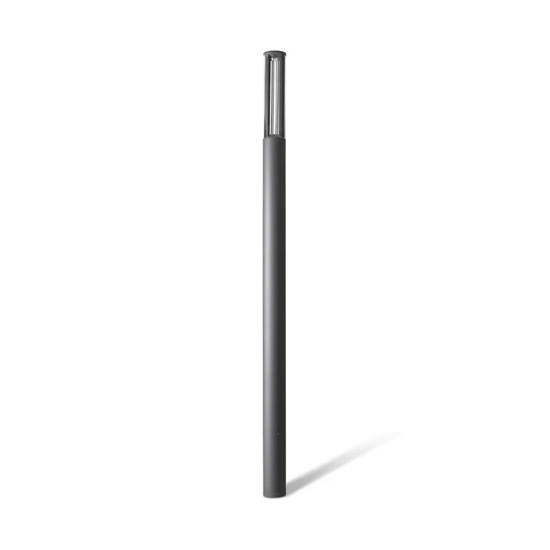 Farola de exterior Faro Screen 310cm LED gris oscuro 4000K IP65 180°