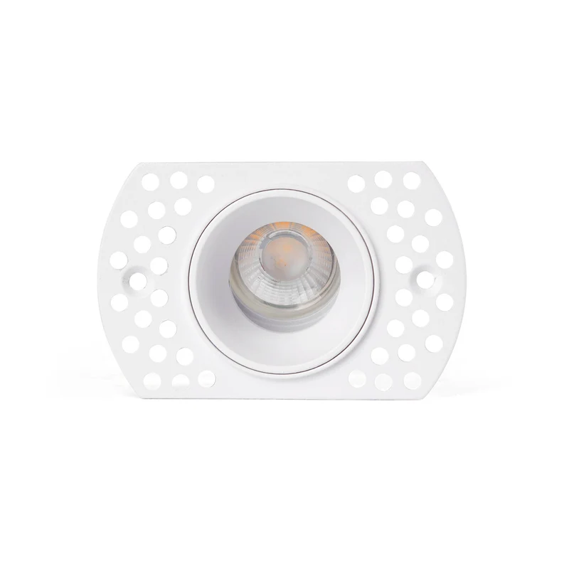Downlight empotrable de techo Faro Flic GU10 LED blanco IP20 44110