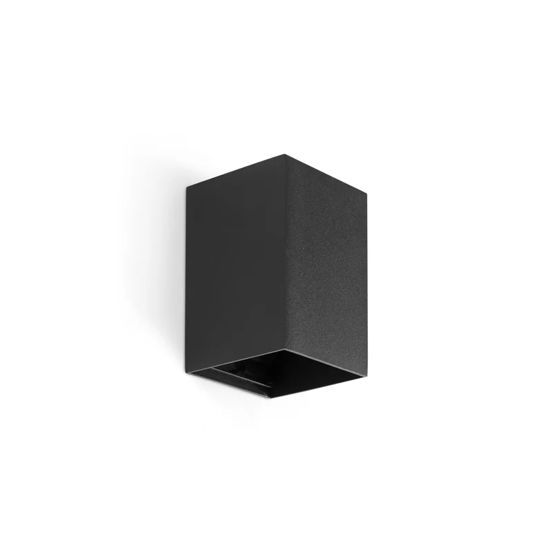 Lámpara de pared aplique Faro Lune GU10 LED negro 40531