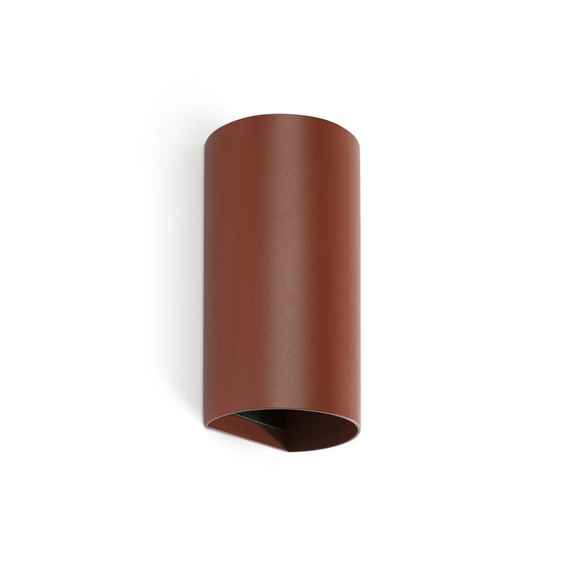 Lámpara de pared aplique Faro Sole 2 luces GU10 LED terracota 40541