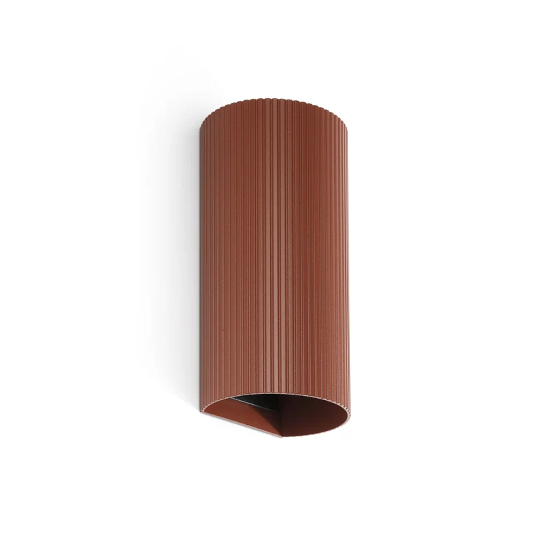 Lámpara de pared aplique Faro Sole 2 luces GU10 LED terracota 40545