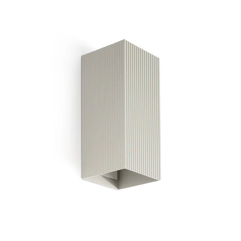 Lámpara de pared aplique Faro Lune 2 luces GU10 LED gris 40567