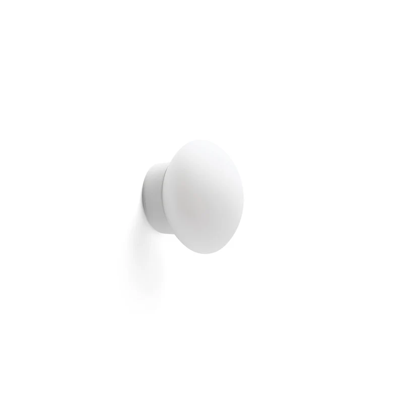 Lámpara de pared aplique Faro Nubo LED blanco mate 2700K IP44 60006
